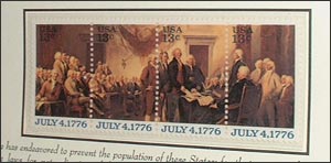 Declaration of Independence Stamps